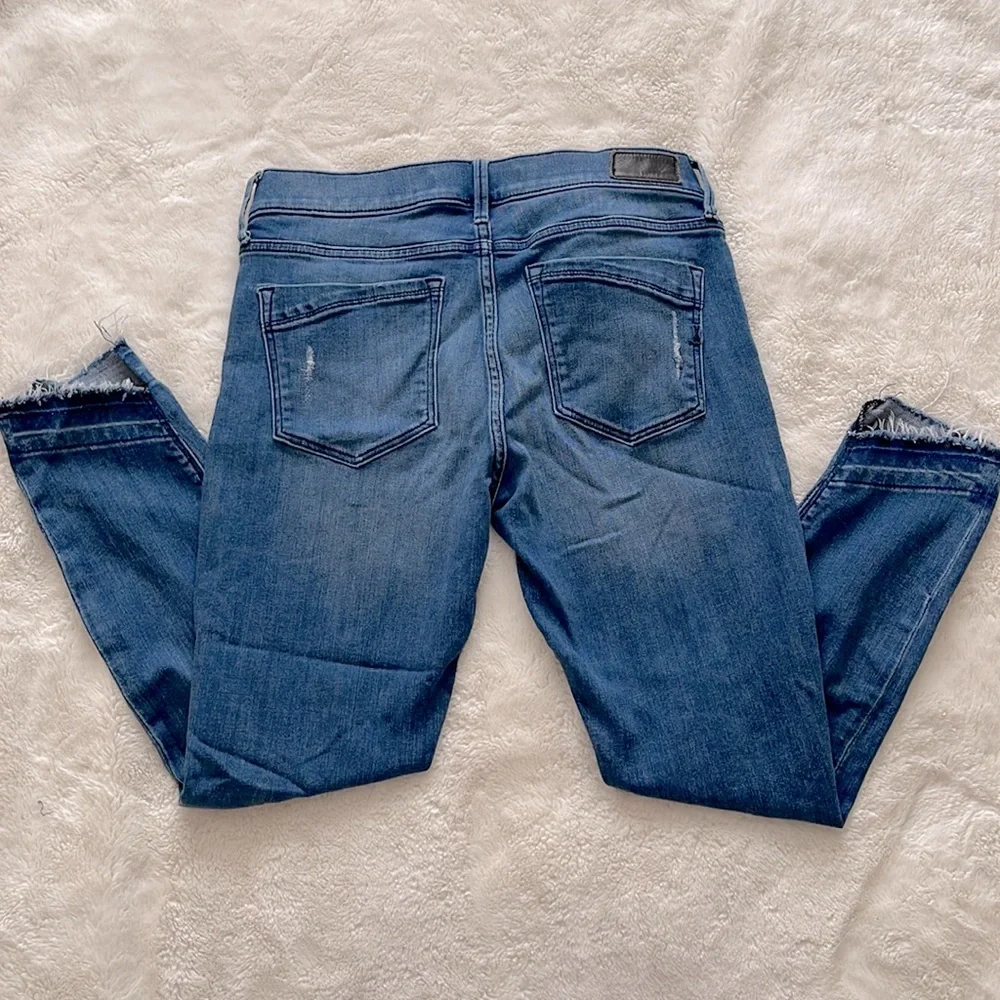 Express Cropped Jeans Mid Rise - Picture 3 of 6